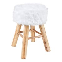 Ambia Home TABURET, dřevo, textil, kompozitní dřevo, 28/42 cm