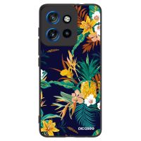 Silikónový čierny obal pre Motorola Edge 50 Neo - Pineapple Color