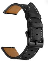 4wrist Kožený remienok - 22 mm Black