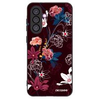 Silikónový čierny obal pre Samsung Galaxy A36 5G - Dark Meadow