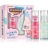 Rude Cosmetics Manga Collection Lippenset Watermelon And Mint Duo 2x2 g