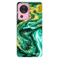 Silikónový prehľadný obal pre Xiaomi 13 Lite - Green Gold