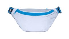 Torba biodrowa LOQI Neon Blue Reflective