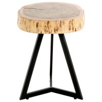 PRÍRUČNÝ STOLÍK, akácia, čierna, farba akácie