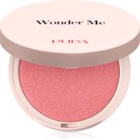 PUPA Milano Wonder Me Natural Effect Blush компактні рум'яна для природнього вигляду відтінок 002 Hug Me - Glow 4 гр