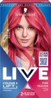 Schwarzkopf hajfesték - Live Color + Lift - L77 Pink Passion