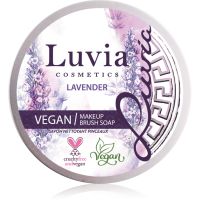 Luvia Cosmetics Lavender Brush Soap Reinigungsseife für Kosmetikpinsel 100 g