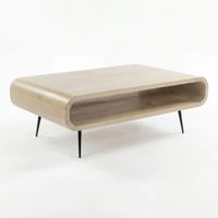 Livetastic KONFERENČNÝ STOLÍK, biela, drevo, 90/55/30 cm
