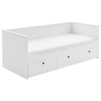Carryhome POSTEĽ, 90/200 cm biela