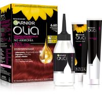 Garnier Olia Big Kit Permanent-Haarfarbe Farbton 6.6 Intensywna Czerwień 1 St.