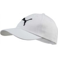 Puma ESS CAP JNR Детска шапка с козирка, бяло, размер