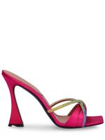 100mm Lust Satin & Crystals Sandals