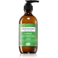 Antipodes Hallelujah Lime & Patchouli čistiaci a odličovací gél na tvár 200 ml