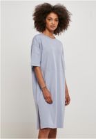 Women's dress with a slit, st. purple