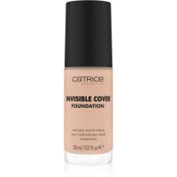 Catrice Invisible Cover Foundation hosszan tartó és erősen fedő alapozó matt hatással árnyalat 012C 30 ml