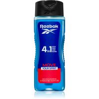 Reebok Move Your Spirit osvežujoč gel za prhanje 4 v 1 400 ml