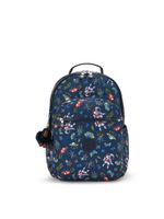 KIPLING Ruksak 'Seoul Colllege Extra'  mornarsko plava / žuta / crvena / bijela
