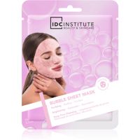 IDC Institute Bubble Sheet Mask Платнена маска за лице за еднократна употреба 1 бр.