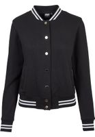 Women's College Sweat Jacket blk/blk