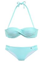 s.Oliver Bikini  tirkiz / bijela