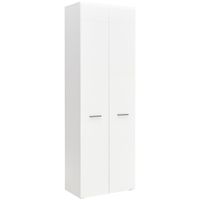 Hom`in KANCELÁRSKA SKRIŇA, antracitová, biela, biela s vysokým leskom, 75/222,2/40 cm