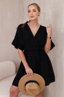 Kesi Włoski Muslin dress with waist black