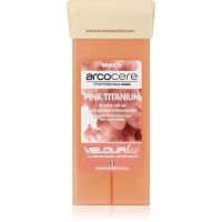 Arcocere Professional Wax Pink Titanium Enthaarungswachs roll-on Ersatzfüllung 100 ml