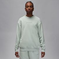 Jordan Wordmark Fleece Crewneck Light Silver - Pánske - Mikina Jordan - Sivé - FJ7788-034 - Veľkosť: M