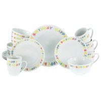 Creatable KOMBINOVANÝ SERVIS Happy Birthday 20-dielne