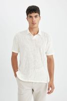 DEFACTO Regular Fit Short Sleeve Knitted Polo Shirt