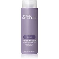 Paul Mitchell Blonde Platinum Blonde Violet Shampoo violettes Shampoo für blonde und graue Haare 300 ml