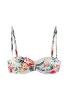 LASCANA Bikini gornji dio  boja pijeska / tamno zelena / narančasta / roza