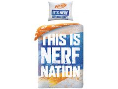Halantex Obliečka Nerf Nation NF-0129BL 140x200/70x90 cm