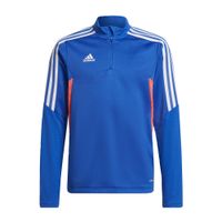 ADIDAS PERFORMANCE Sportska sweater majica 'Condivo 22 Predator'  plava / lubenica roza / bijela