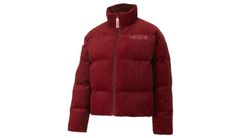 Puma x Vogue Puffer Jacket - Dámske - Bunda Puma - Červené - 536696-22 - Veľkosť: M