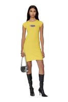 Diesel Dress - D-ANGIEL DRESS yellow