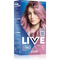 Schwarzkopf LIVE Lightener & Twist Permanent-Haarfarbe zur Aufhellung der Haare Farbton 105 Purple Rosé Gold 1 St.