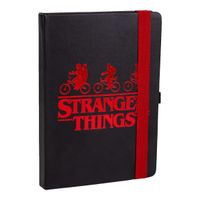 PREMIUM NOTEBOOK FAUX-LEATHER STRANGER THINGS