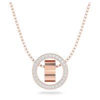 Swarovski Dlouhý bronzový náhrdelník se Swarovski krystaly Hollow 5636500