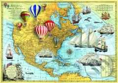 North America - puzzle z kategorie Umělecké