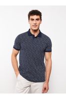 LC Waikiki Polo Neck Short Sleeve Patterned Pique Men's T-Shirt