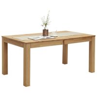 Linea Natura JEDÁLENSKÝ STÔL, farba buka, 160/90/75 cm