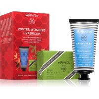 Apivita Hand Care Winter Wonders Hypericum новорічний подарунковий набір