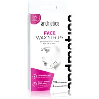 andmetics Wax Strips Face восъчни ленти за епилация за лице 20 бр.