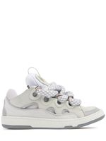 30mm Curb Leather & Mesh Sneakers