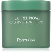 Farmstay Tea Tree Biome тонізувальні патчі Для заспокоєння шкіри 140 мл