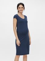 Blue maternity sheath dress Mama.licious Elnora - Women's