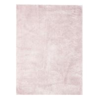 KOBEREC S VYSOKÝM VLASEM, 160/230 cm, světle růžová