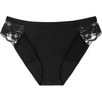 TRIUMPH FREEDOM TAI Дамски менструални бикини, черно, размер