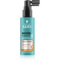 Schwarzkopf Gliss Scalp Balance захисний спрей проти дії сонячного випромінювання для шкіри голови SPF 20 100 мл